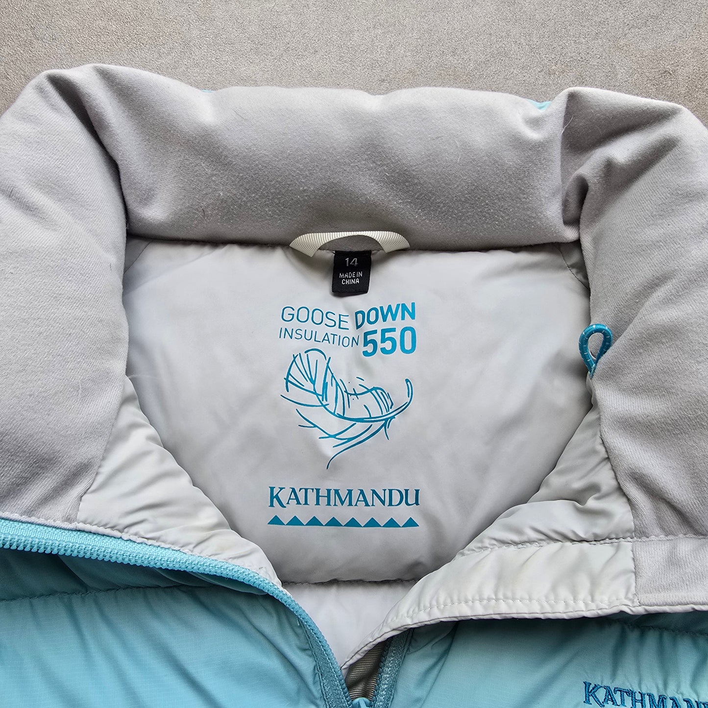 Vintage 2000's Kathmandu 550 Goose Down Puffer Jacket - WMNS L/XL