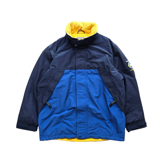 Vintage Nautica Competition Insulated Waterproof Jacket - L