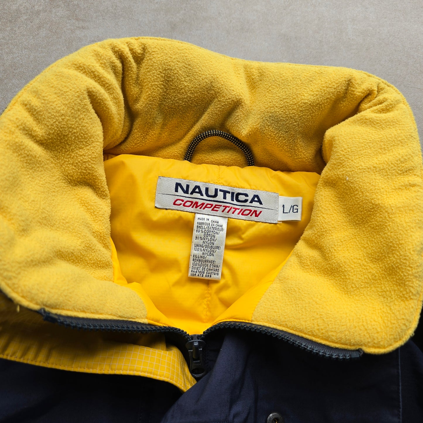 Vintage Nautica Competition Insulated Waterproof Jacket - L