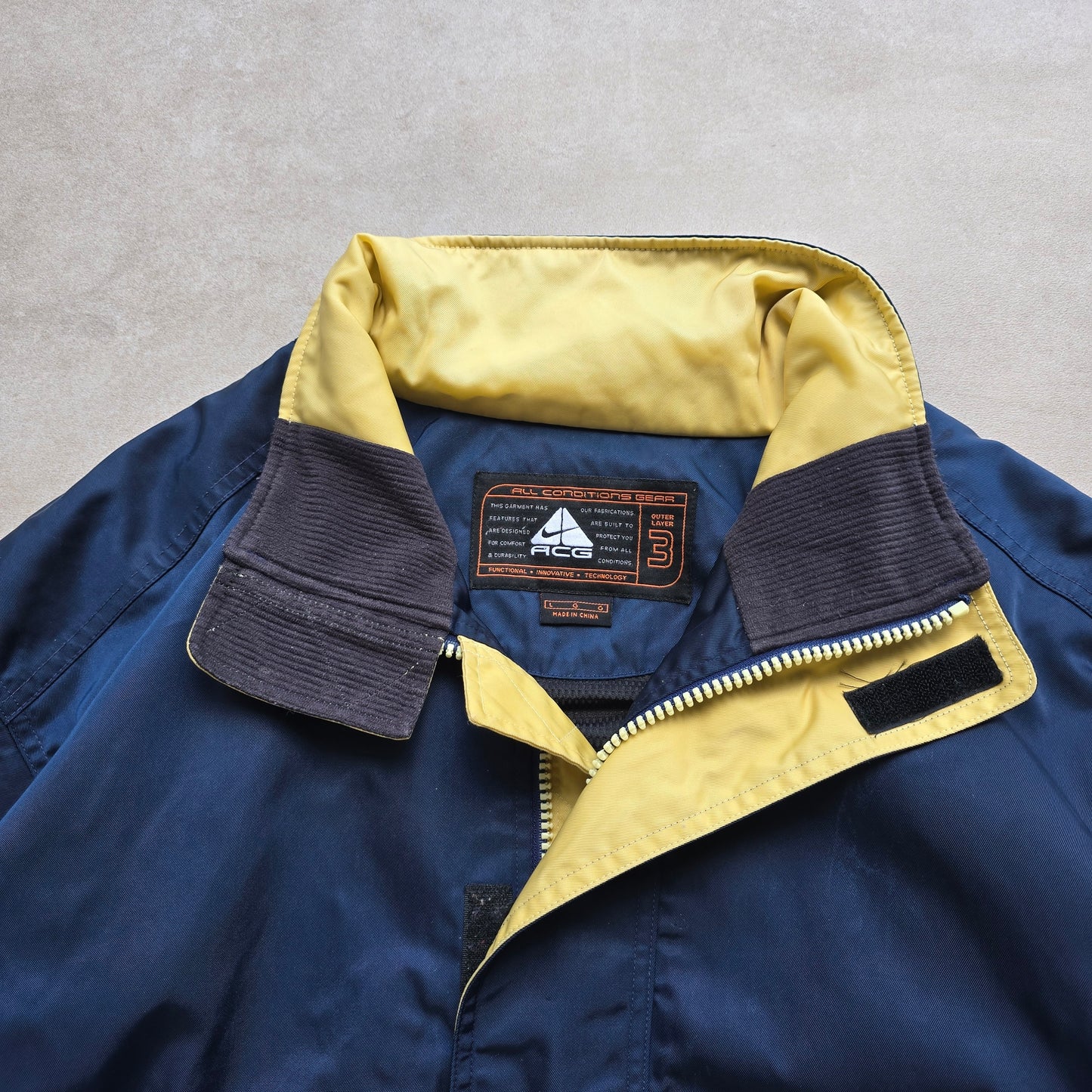 Vintage 90's Nike ACG Waterproof Outer Layer Jacket - L/XL