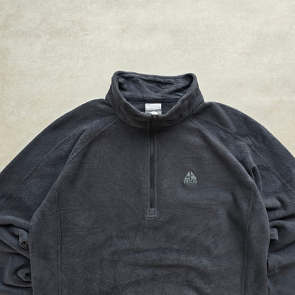 Vintage Nike ACG 1/4 Zip Fleece Jumper - WMNS M