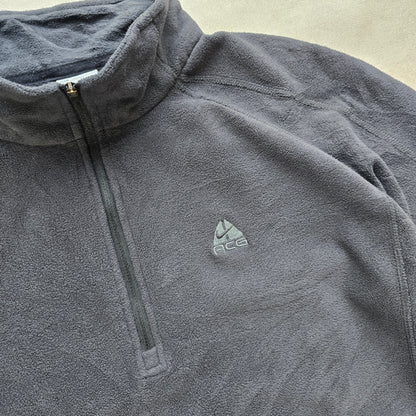 Vintage Nike ACG 1/4 Zip Fleece Jumper - WMNS M