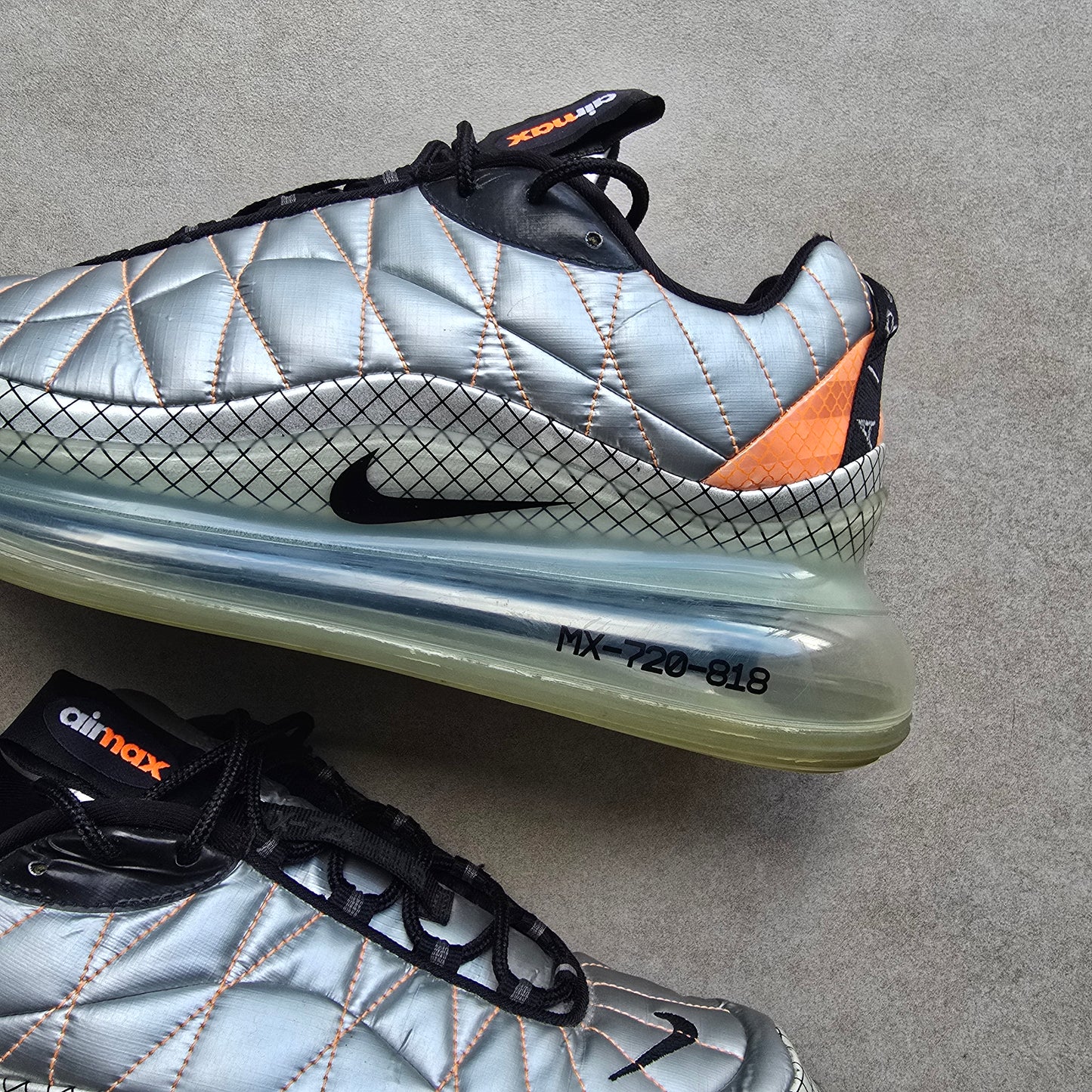 Nike Air MX 720-818 'Metallic Silver' - US11
