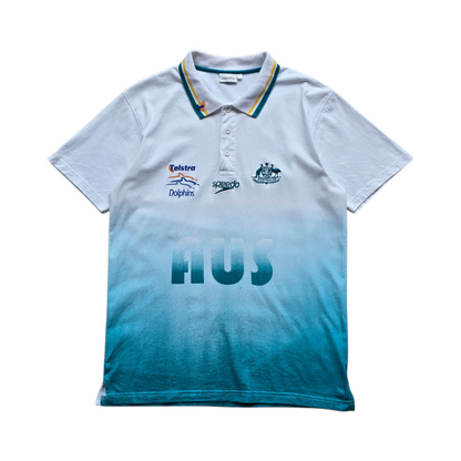 Vintage Dolphins Australia Swimming Team Polo Shirt - S/M