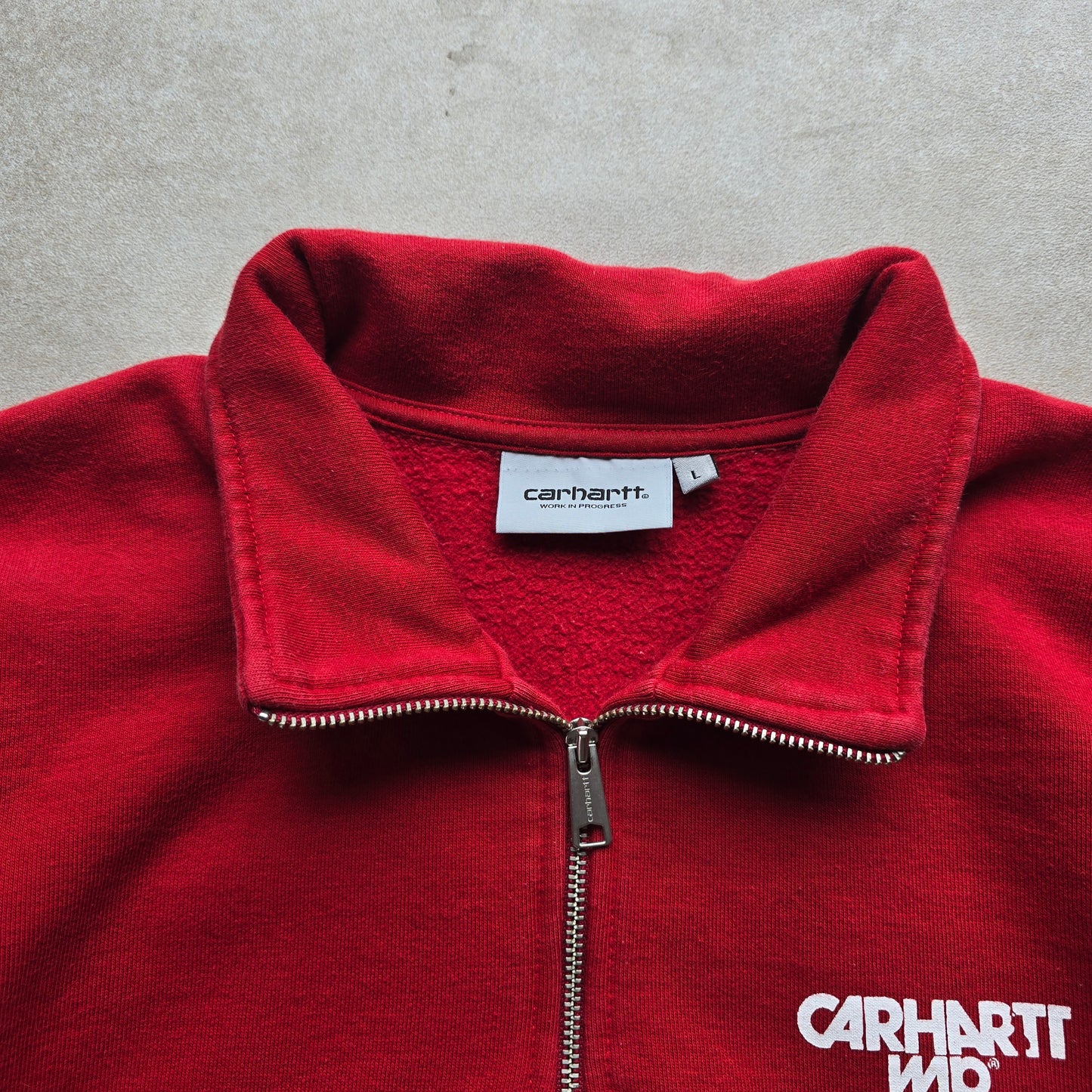 Carhartt WIP 1/4 Zip Sweatshirt - M