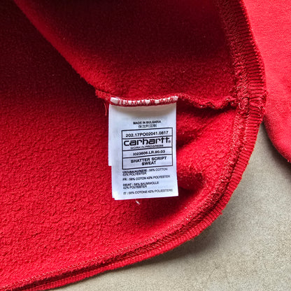 Carhartt WIP 1/4 Zip Sweatshirt - M