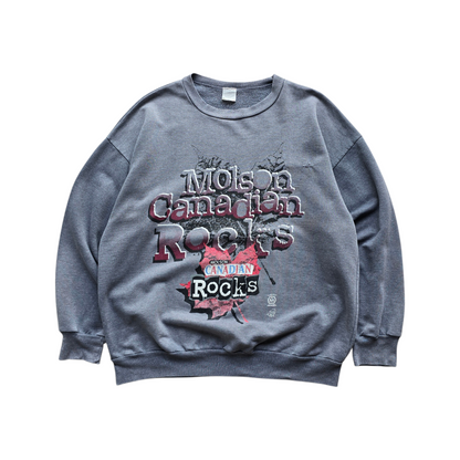Vintage Molson Canadian Rocks Sweatshirt - L