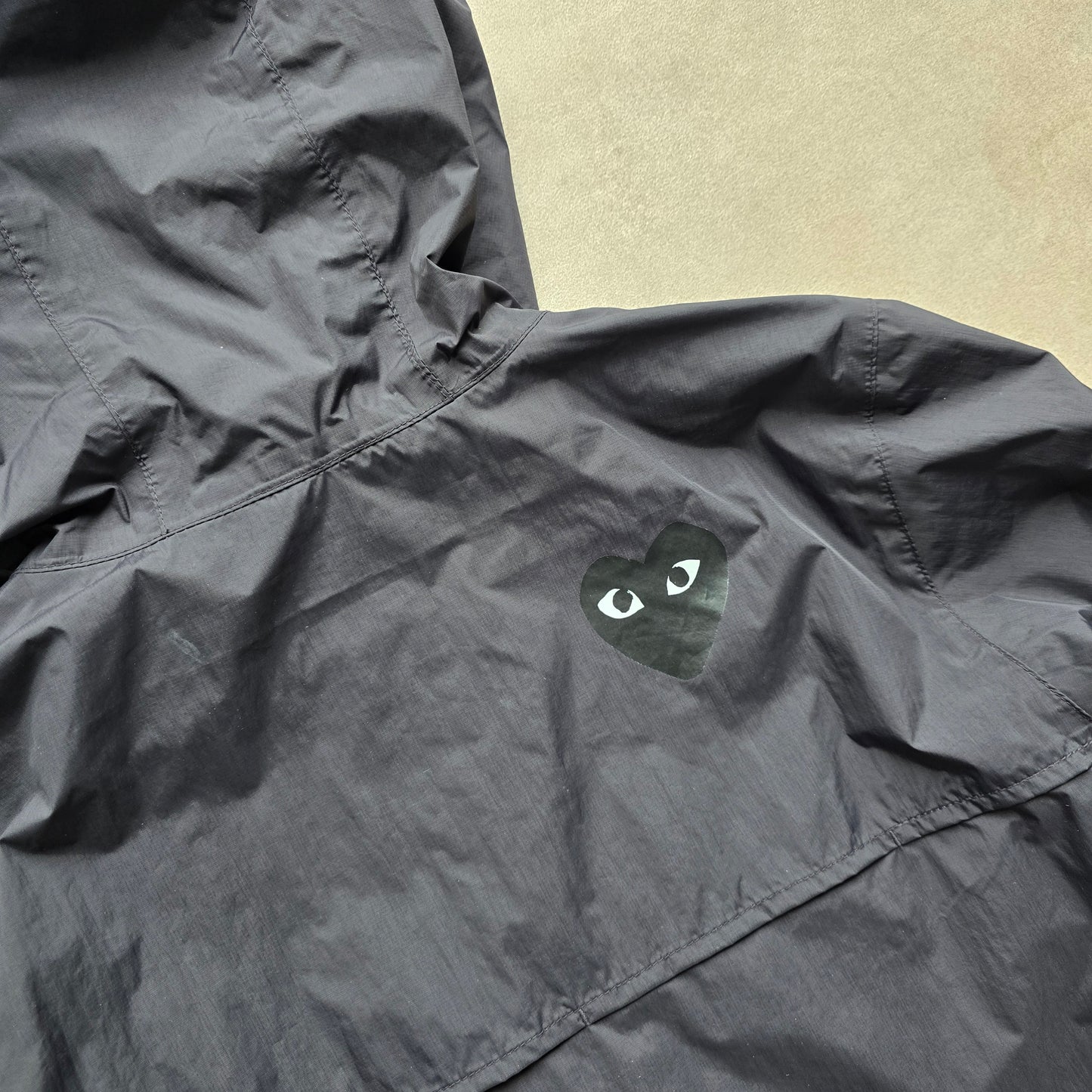 Comme Des Garcons Play x K-Way Full Zip Jacket - XS
