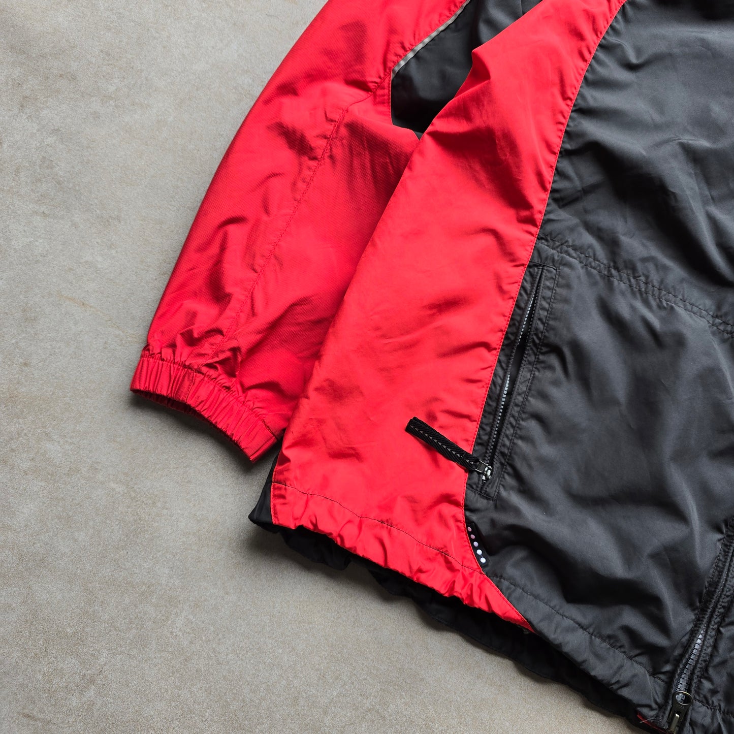 Vintage 90's Nike Embroidered Swoosh Windbreaker Jacket - L/XL