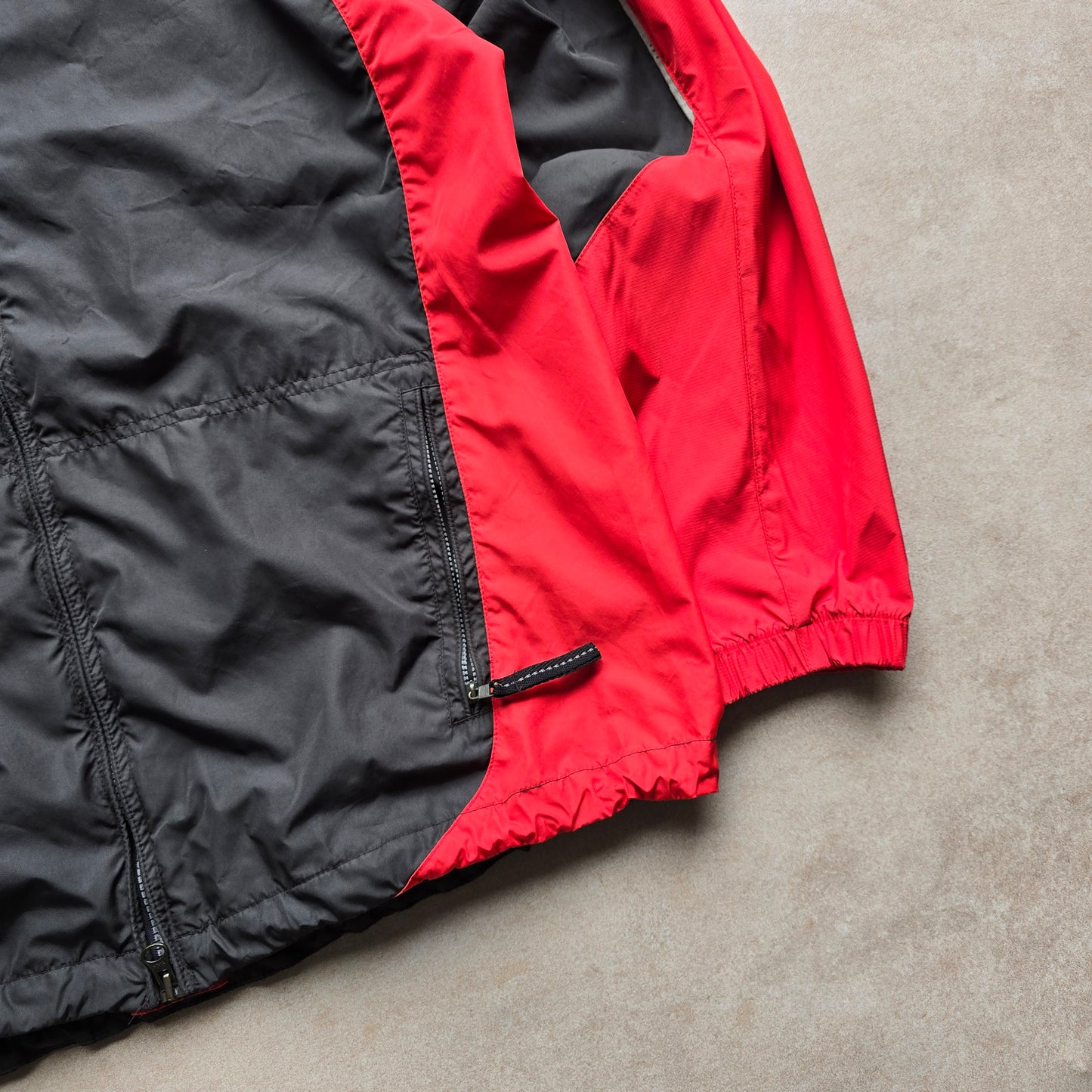 Vintage 90's Nike Embroidered Swoosh Windbreaker Jacket - L/XL