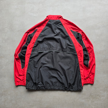 Vintage 90's Nike Embroidered Swoosh Windbreaker Jacket - L/XL