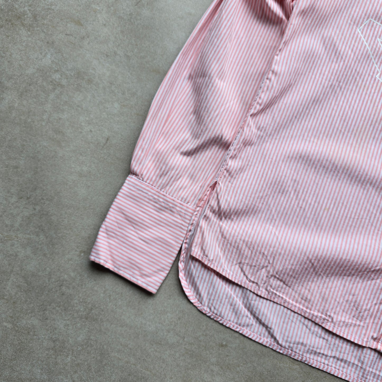A Bathing Ape Striped Long Sleeve Button Up Shirt -XS