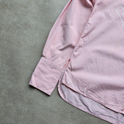 A Bathing Ape Striped Long Sleeve Button Up Shirt -XS