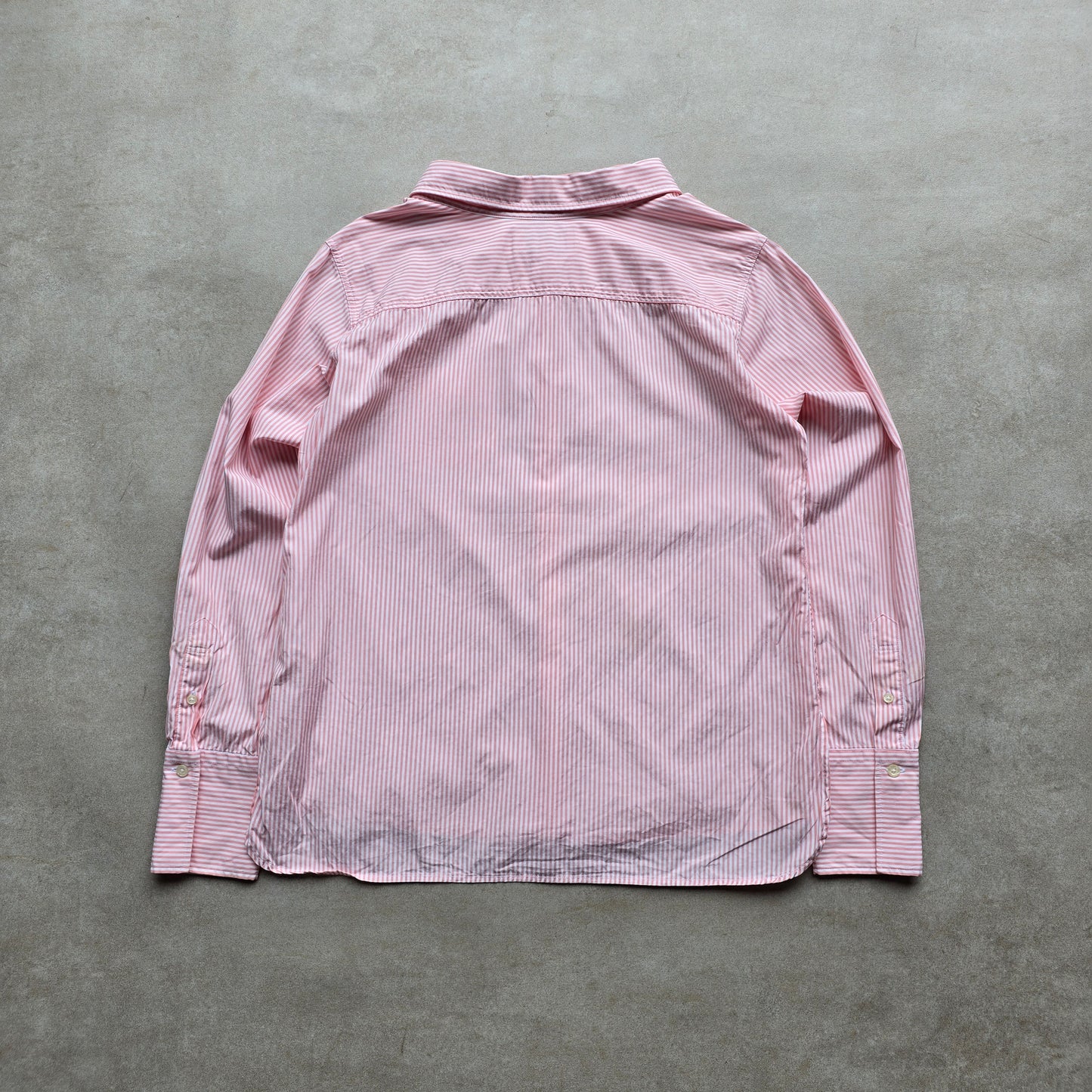 A Bathing Ape Striped Long Sleeve Button Up Shirt -XS