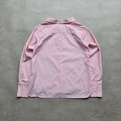 A Bathing Ape Striped Long Sleeve Button Up Shirt -XS