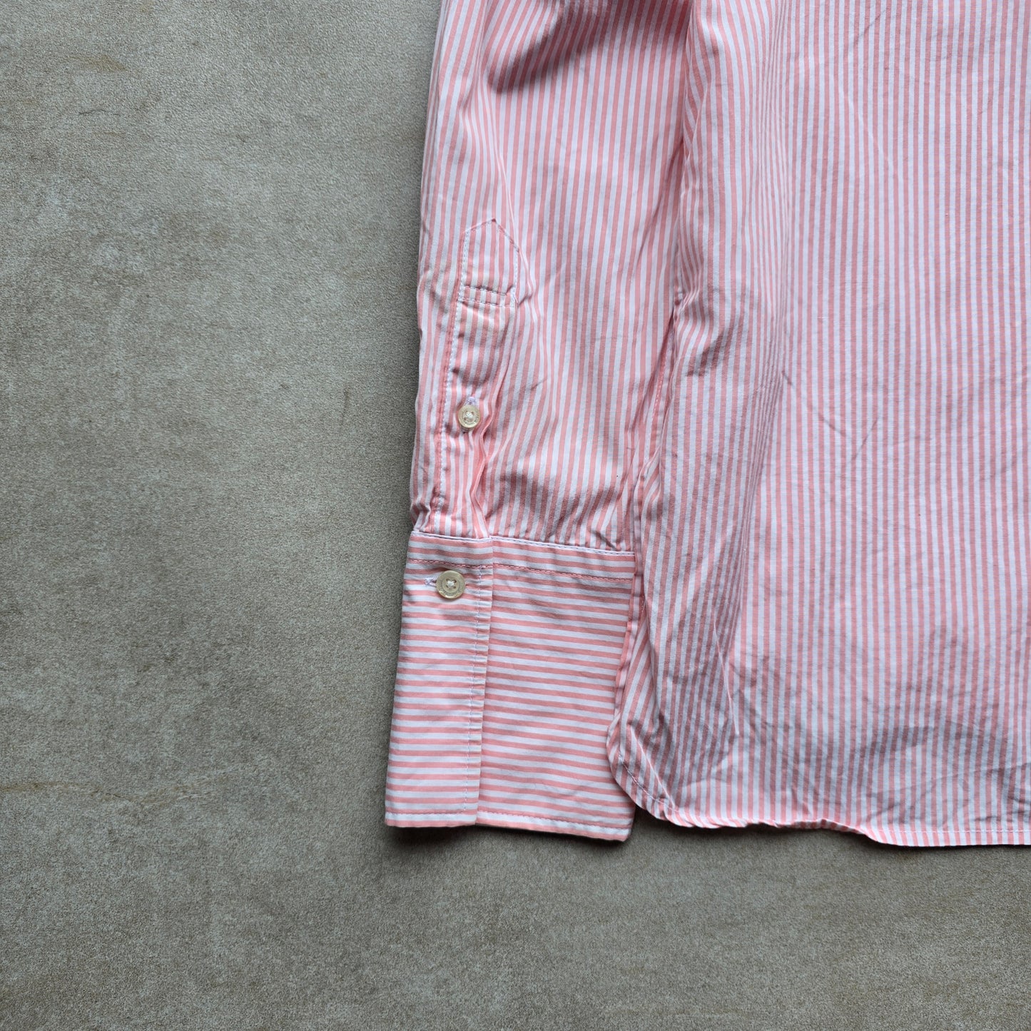 A Bathing Ape Striped Long Sleeve Button Up Shirt -XS