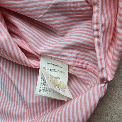 A Bathing Ape Striped Long Sleeve Button Up Shirt -XS