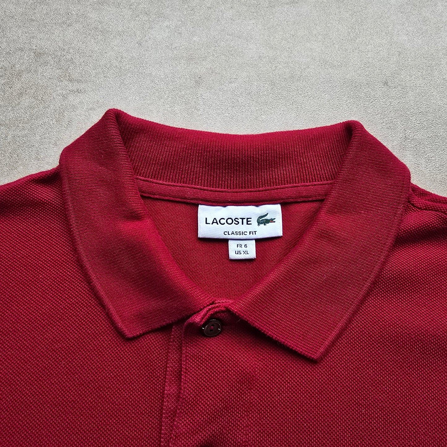 Lacoste Long Sleeve Polo Shirt - L