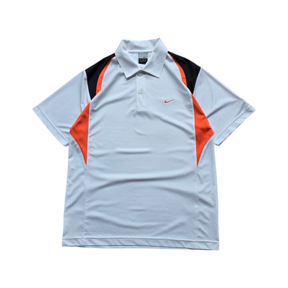 Vintage Nike Dri-Fit Embroidered Swoosh Polo Shirt - M