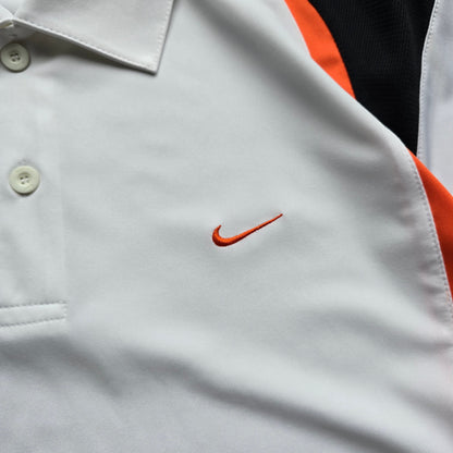 Vintage Nike Dri-Fit Embroidered Swoosh Polo Shirt - M