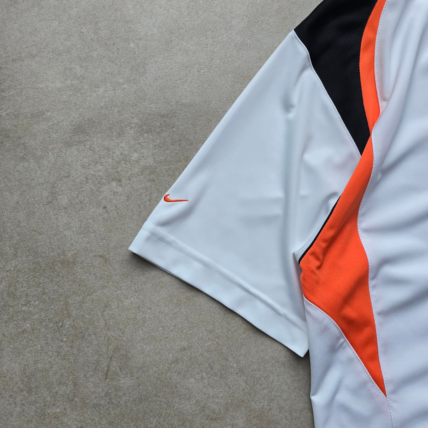 Vintage Nike Dri-Fit Embroidered Swoosh Polo Shirt - M