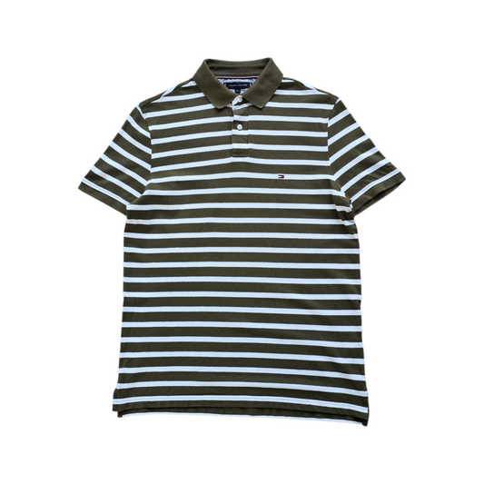 Tommy Hilfiger Striped Polo Shirt - S/M