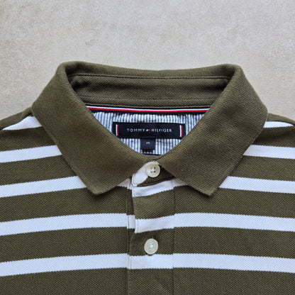 Tommy Hilfiger Striped Polo Shirt - S/M