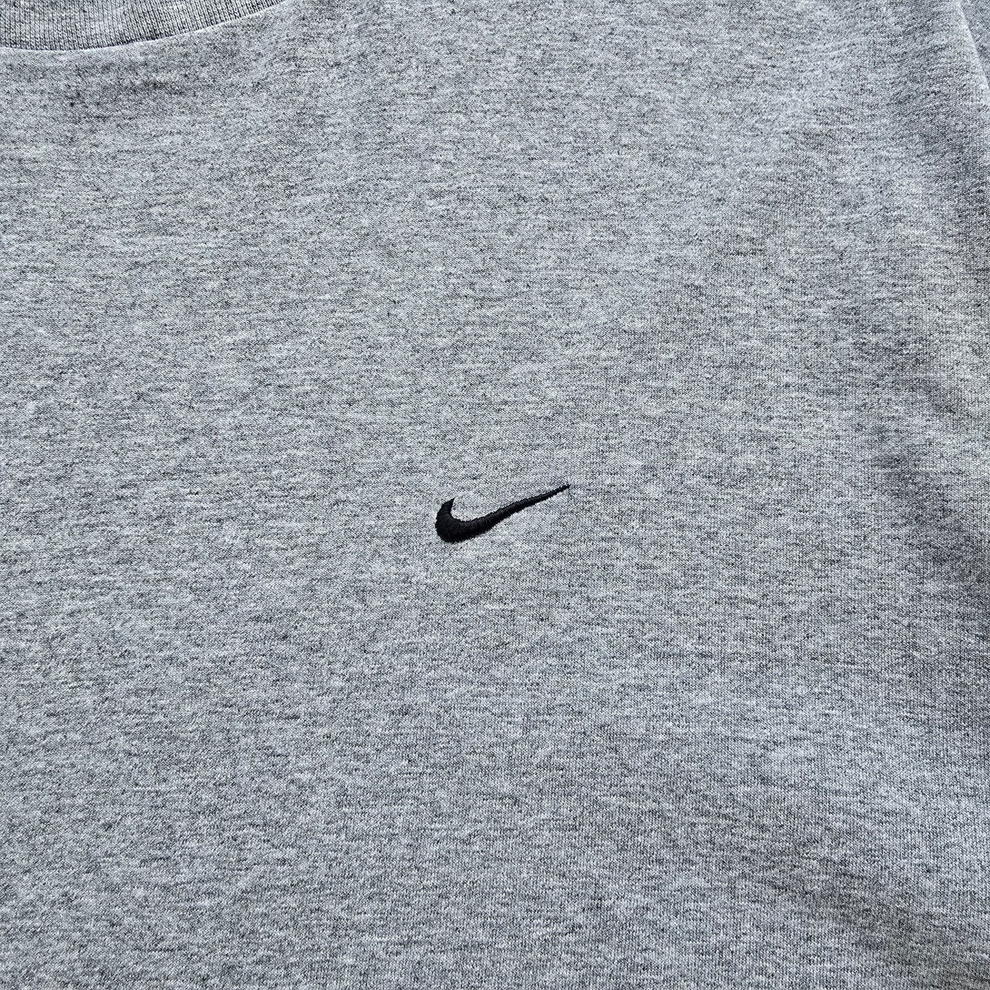 Vintage Nike Embroidered Swoosh Tee - XL