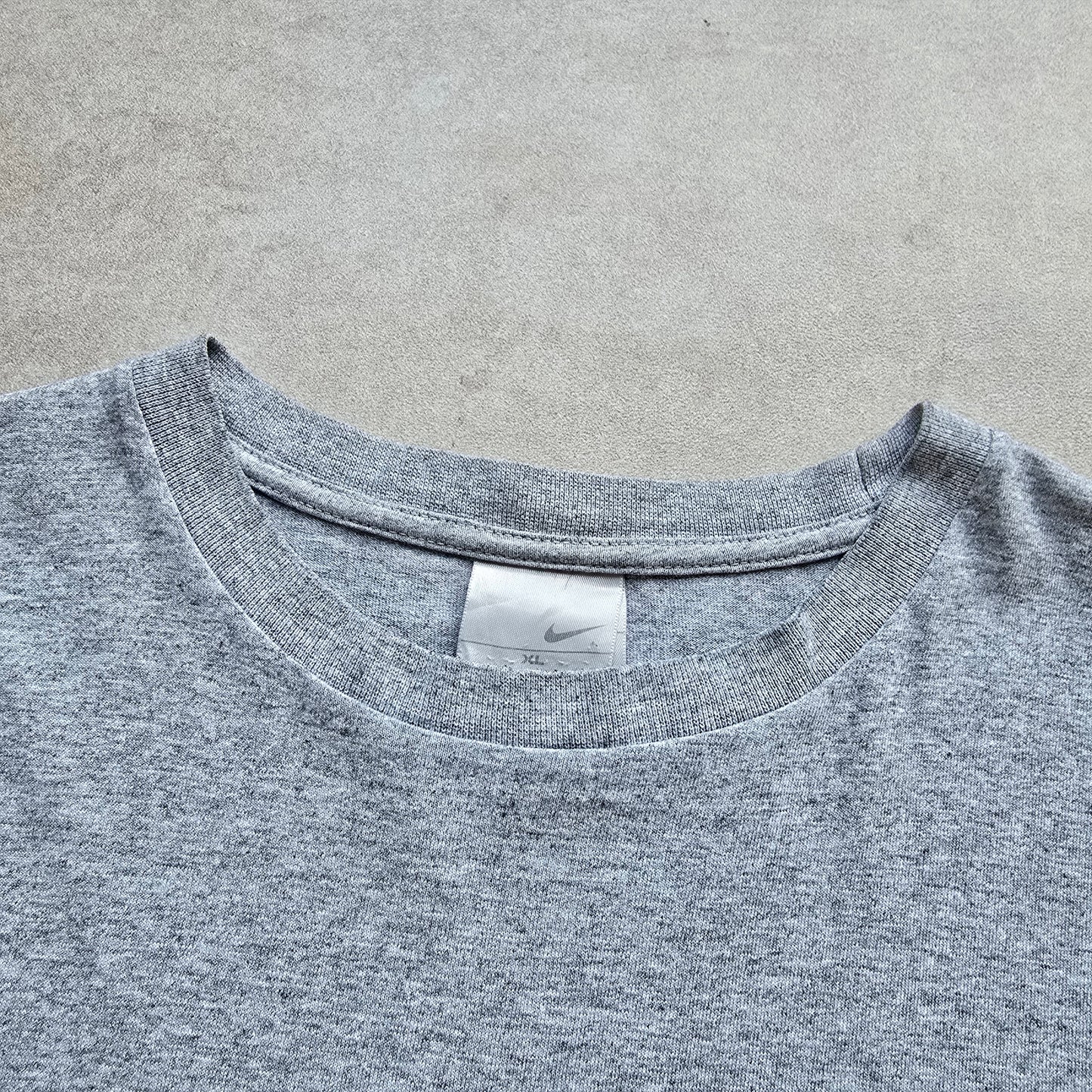 Vintage Nike Embroidered Swoosh Tee - XL