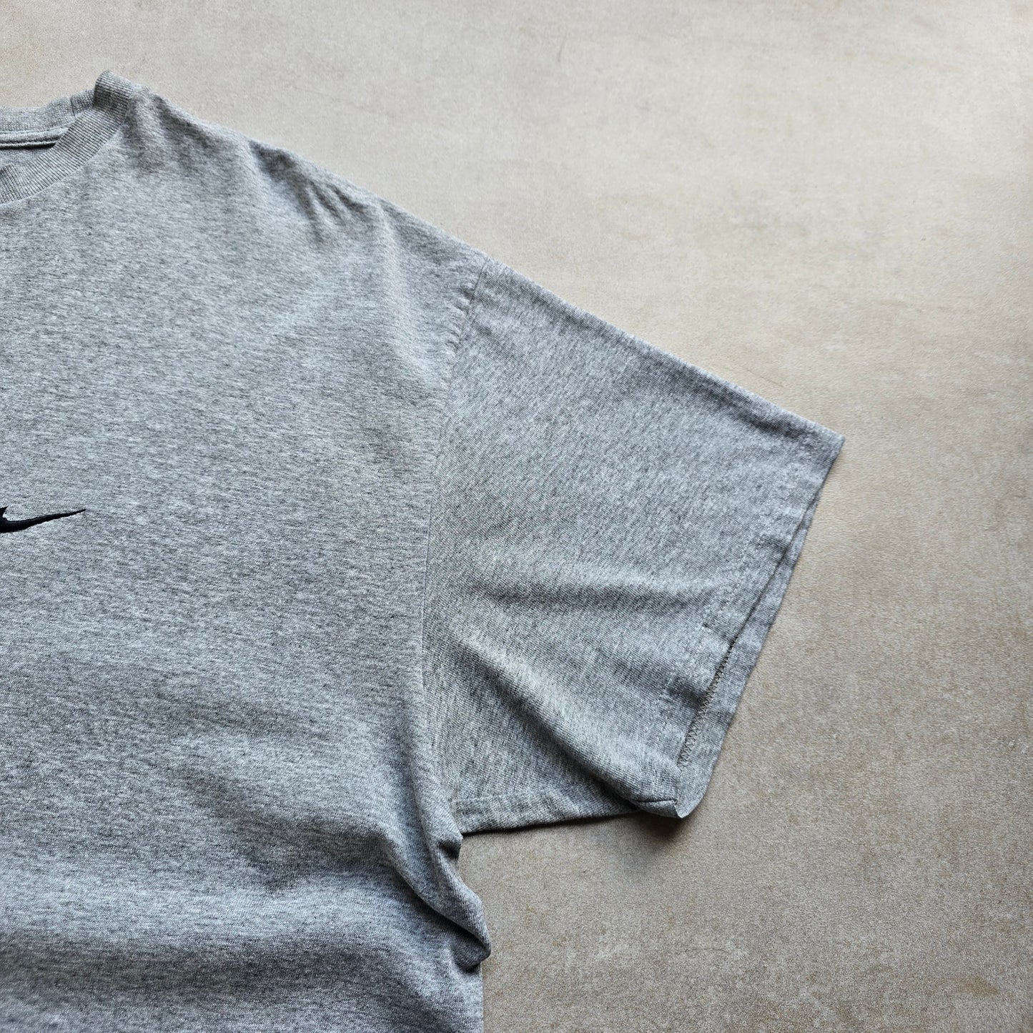 Vintage Nike Embroidered Swoosh Tee - XL