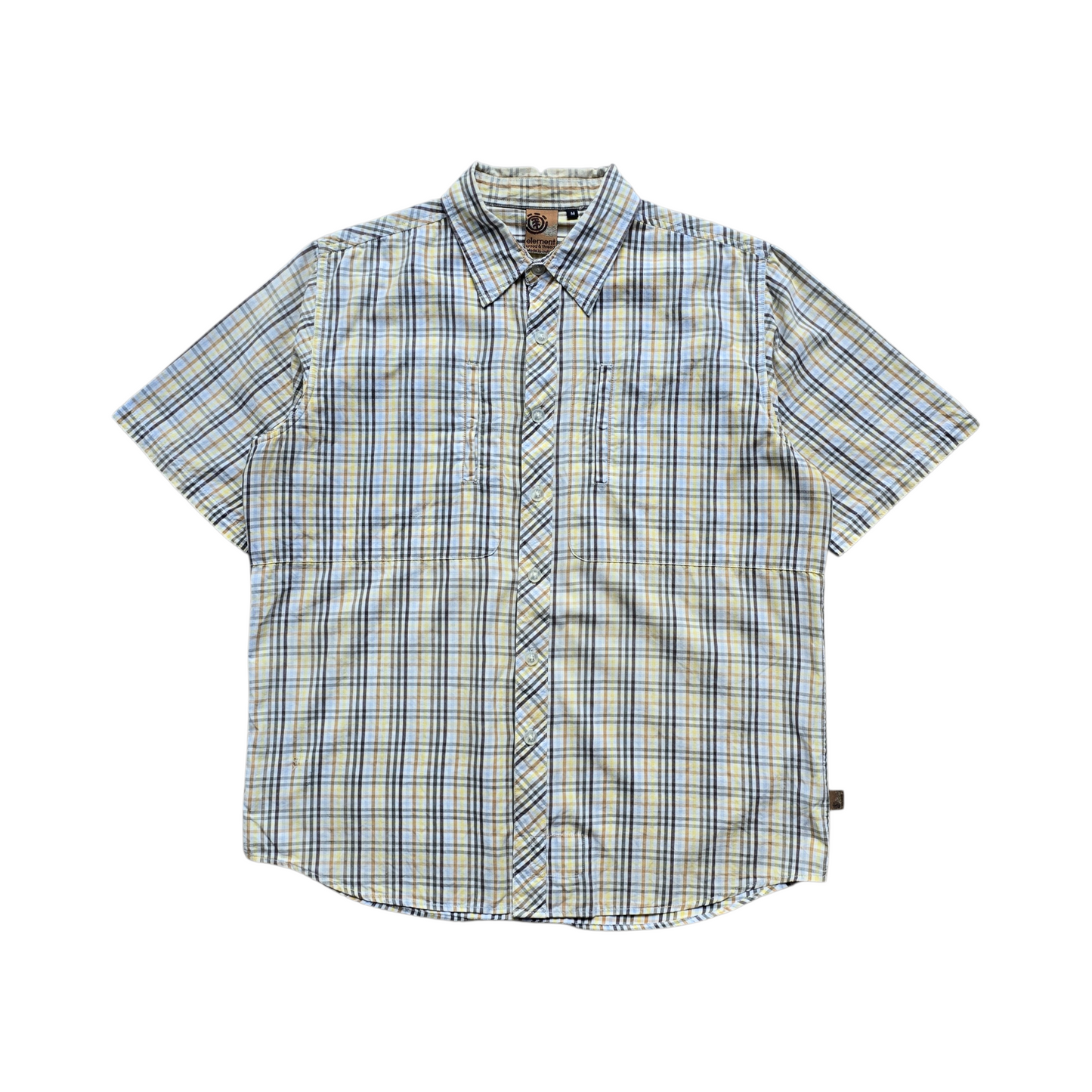 Vintage 2000's Element Short Sleeve Button Up Shirt - M
