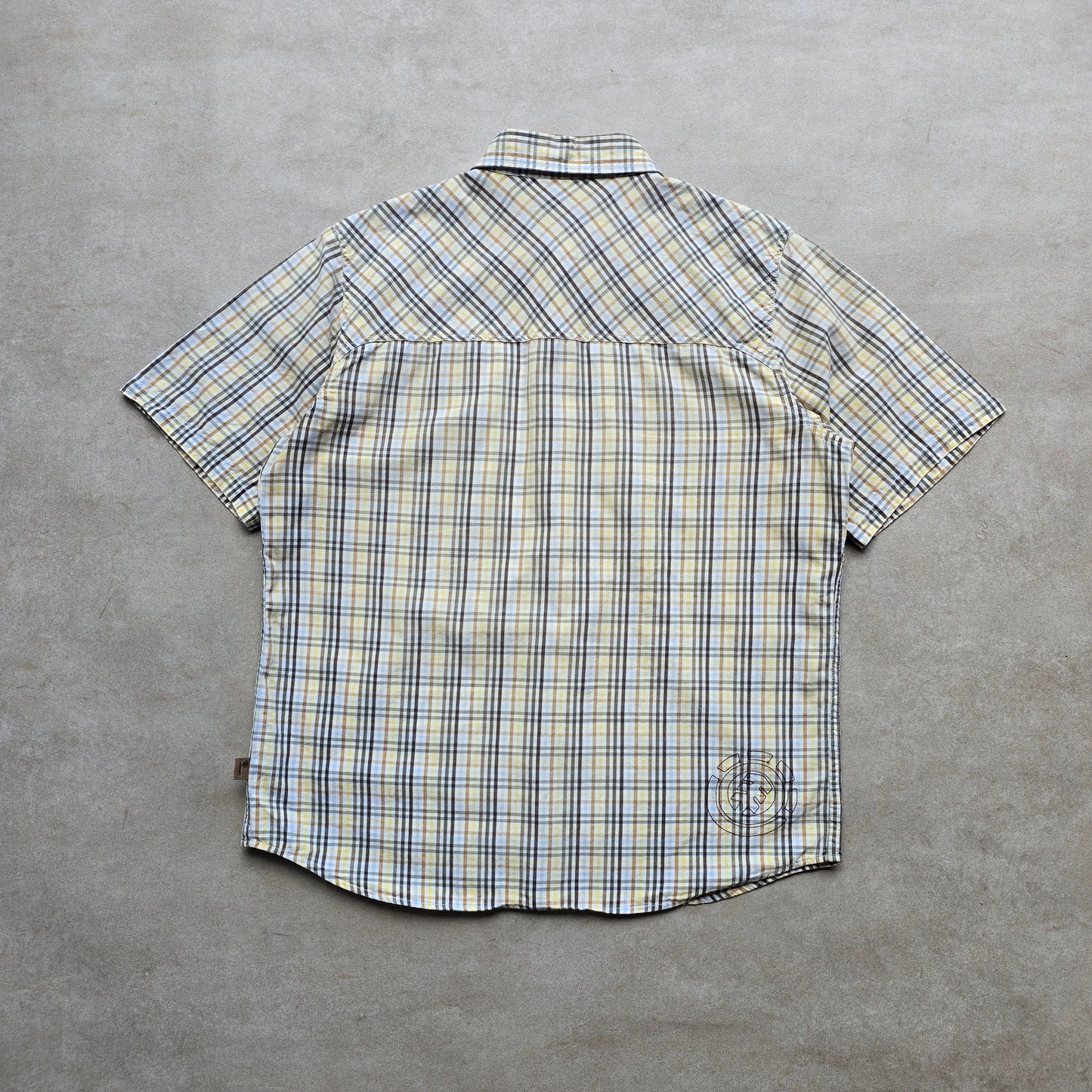 Vintage 2000's Element Short Sleeve Button Up Shirt - M