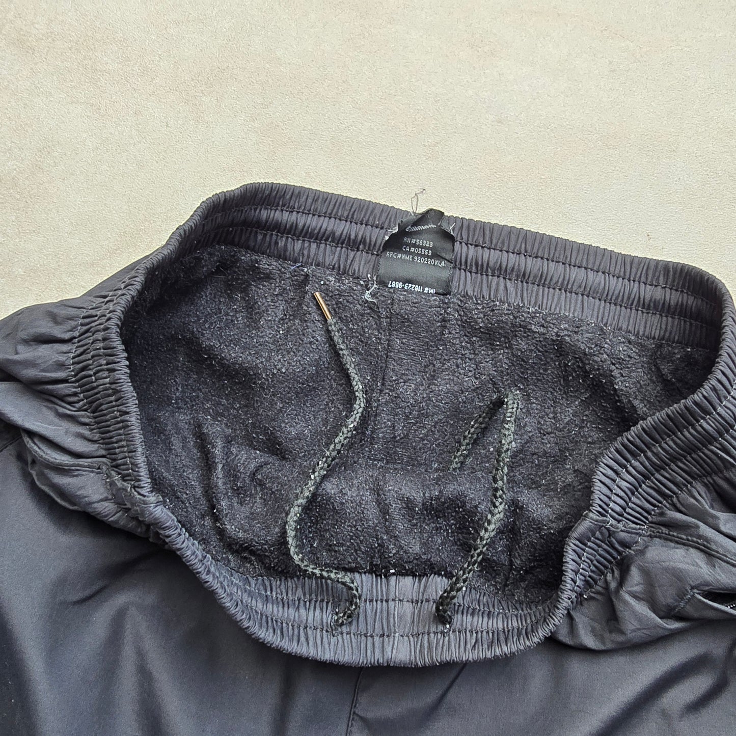 Vintage Nike Embroidered Swoosh Fleece Lined Track Pants - M