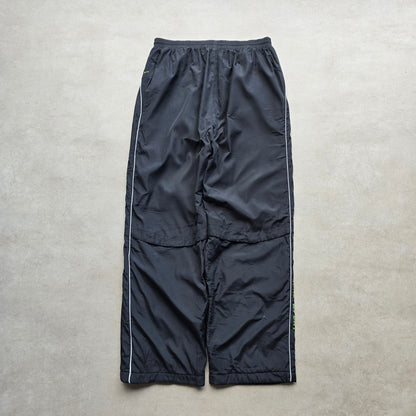 Vintage Nike Embroidered Swoosh Fleece Lined Track Pants - M