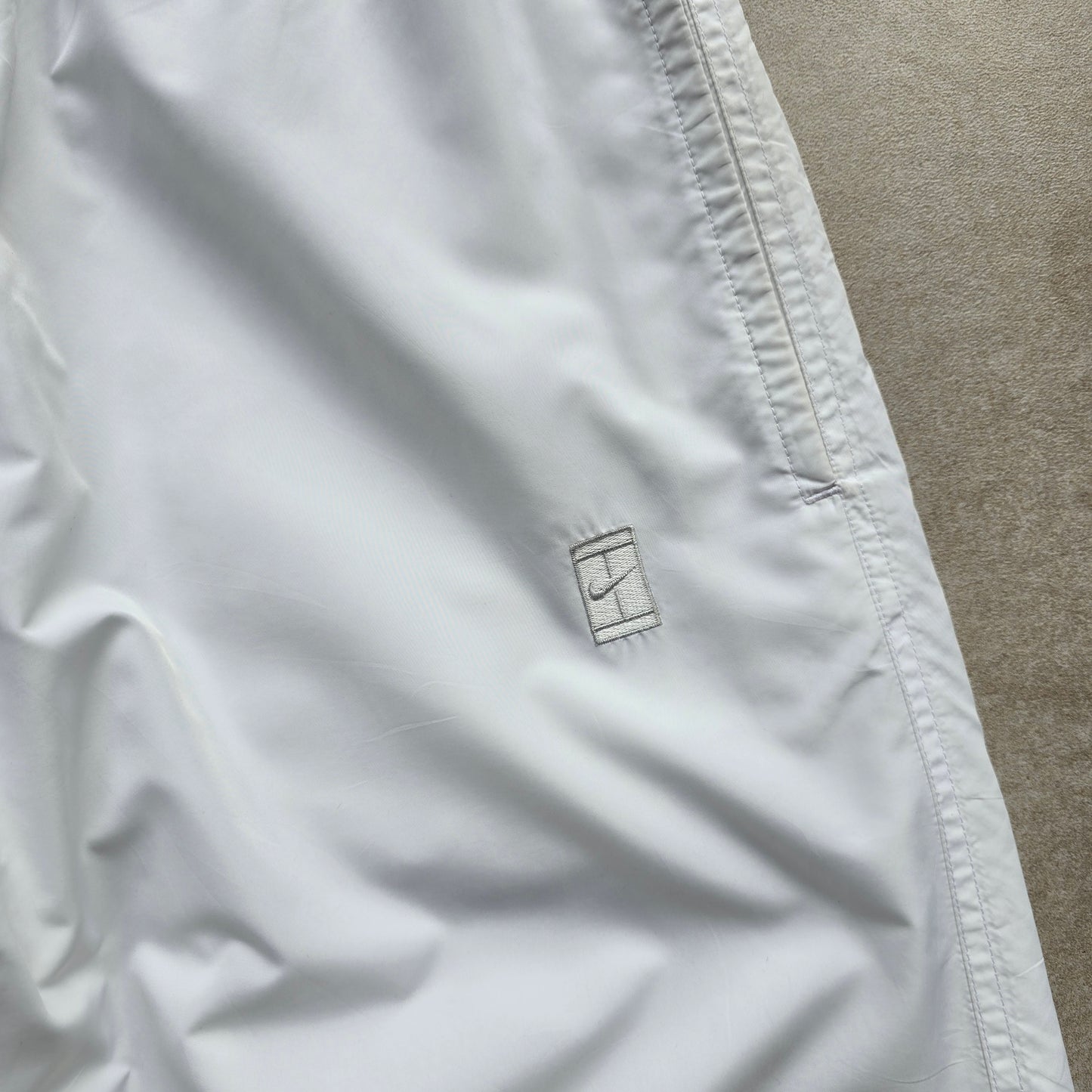Vintage Nike Court Ankle Zip Track Pants - M