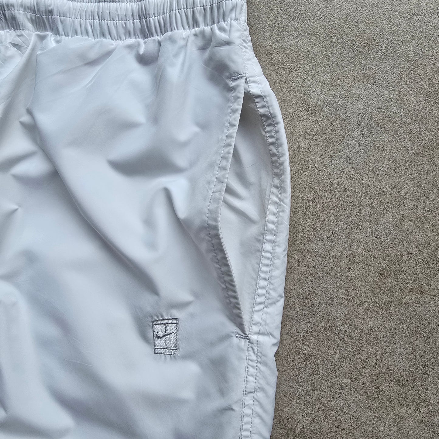 Vintage Nike Court Ankle Zip Track Pants - M