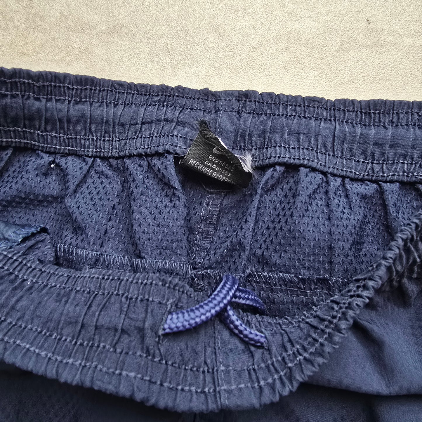 Vintage Nike Bootleg Embroidered Swoosh Ankle Zip Track Pants - M
