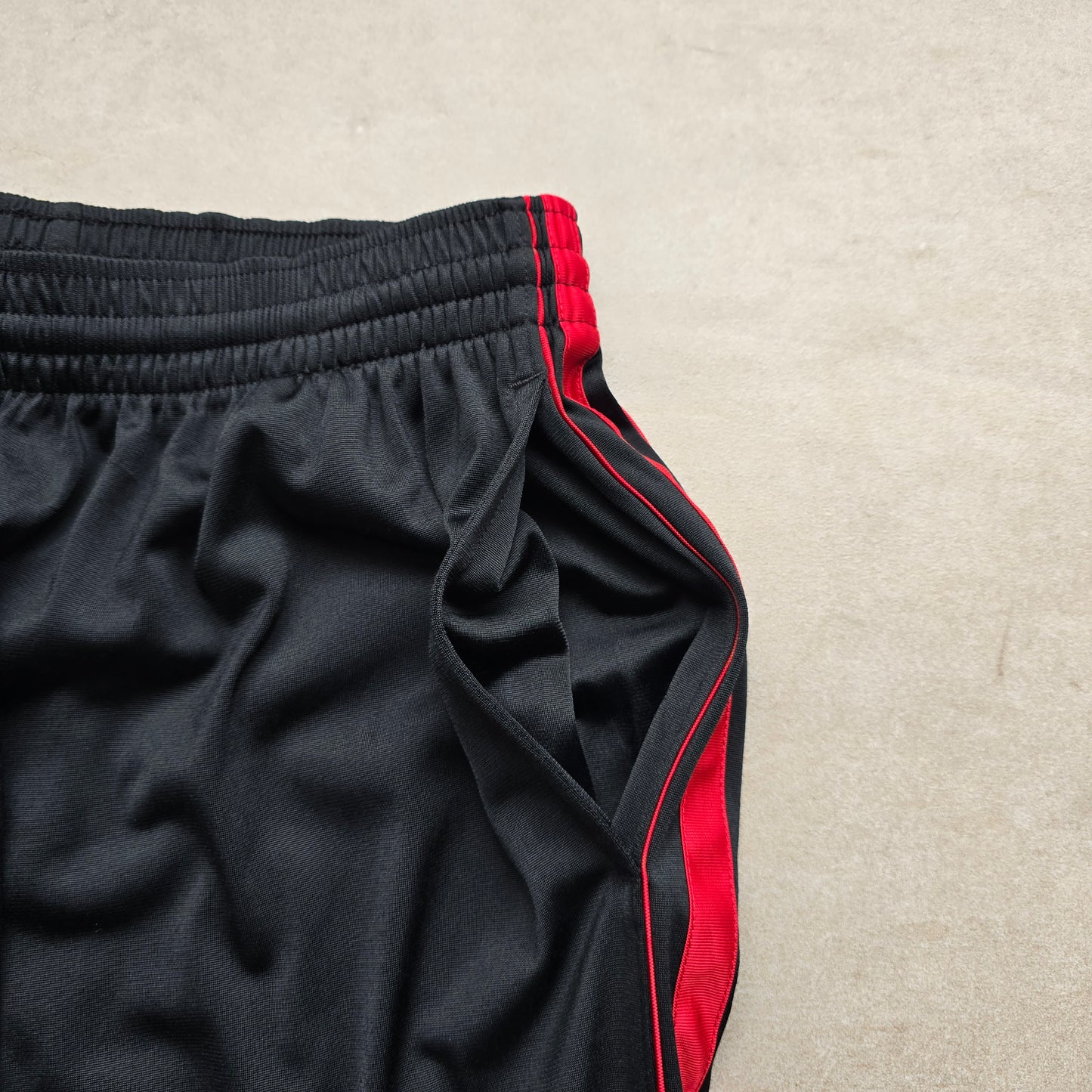 Vintage 2000's Nike Embroidered Swoosh Ankle Zip Track Pants - L