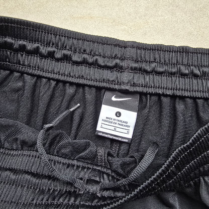 Vintage 2000's Nike Embroidered Swoosh Ankle Zip Track Pants - L