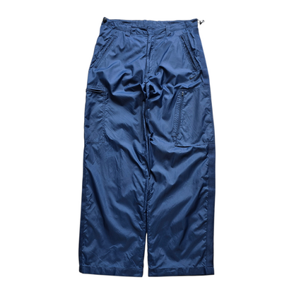 Vintage Nike Embroidered Swoosh Cargo Track Pants - M/L