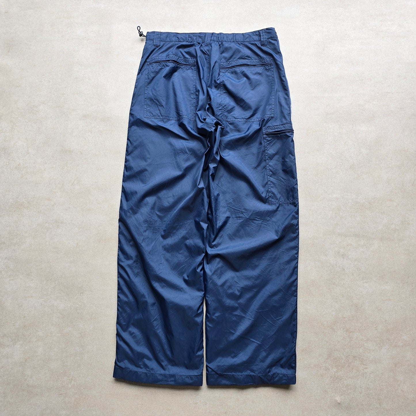 Vintage Nike Embroidered Swoosh Cargo Track Pants - M/L