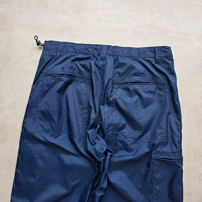 Vintage Nike Embroidered Swoosh Cargo Track Pants - M/L
