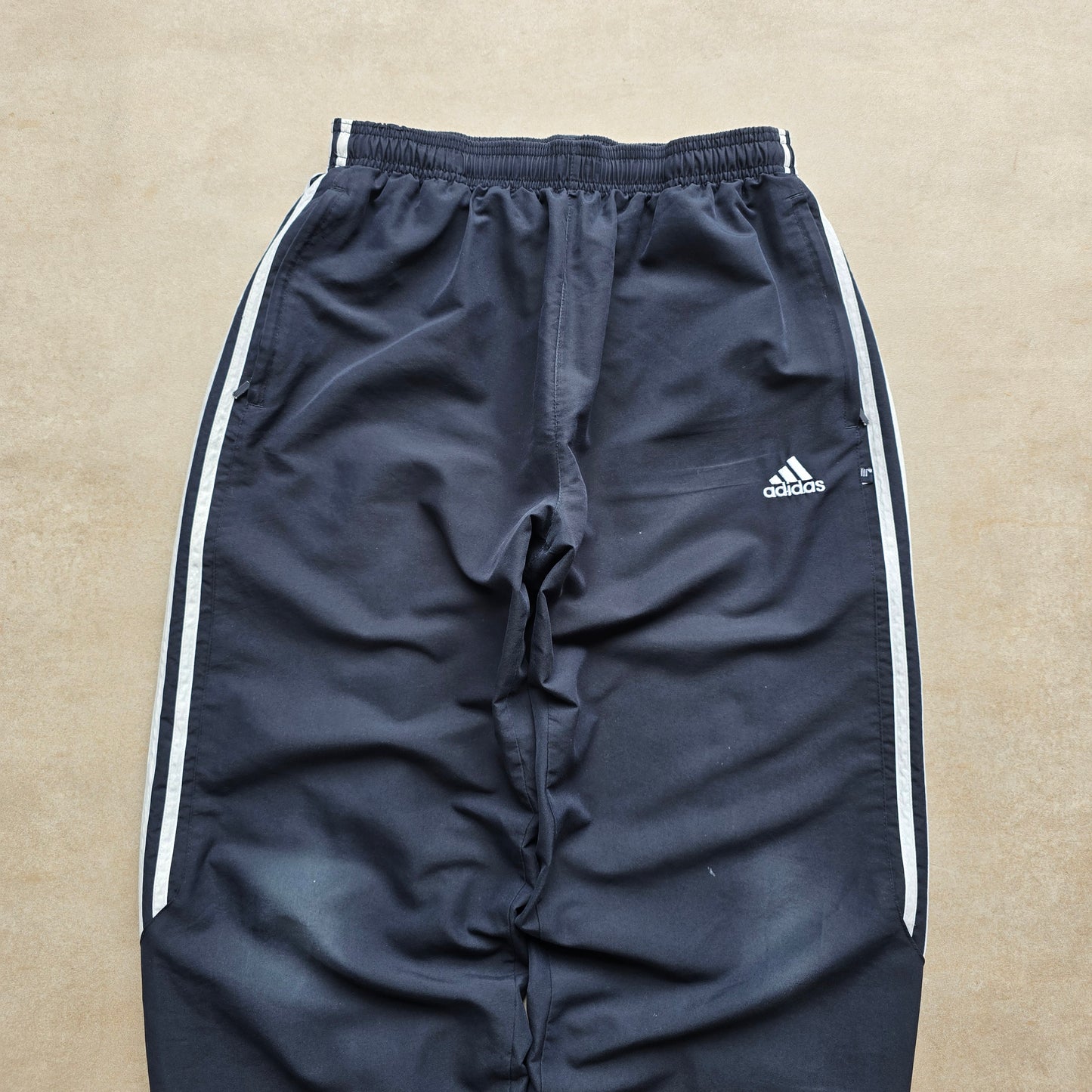 Vintage Adidas 3 Stripe Ankle Zip Track Pants - M
