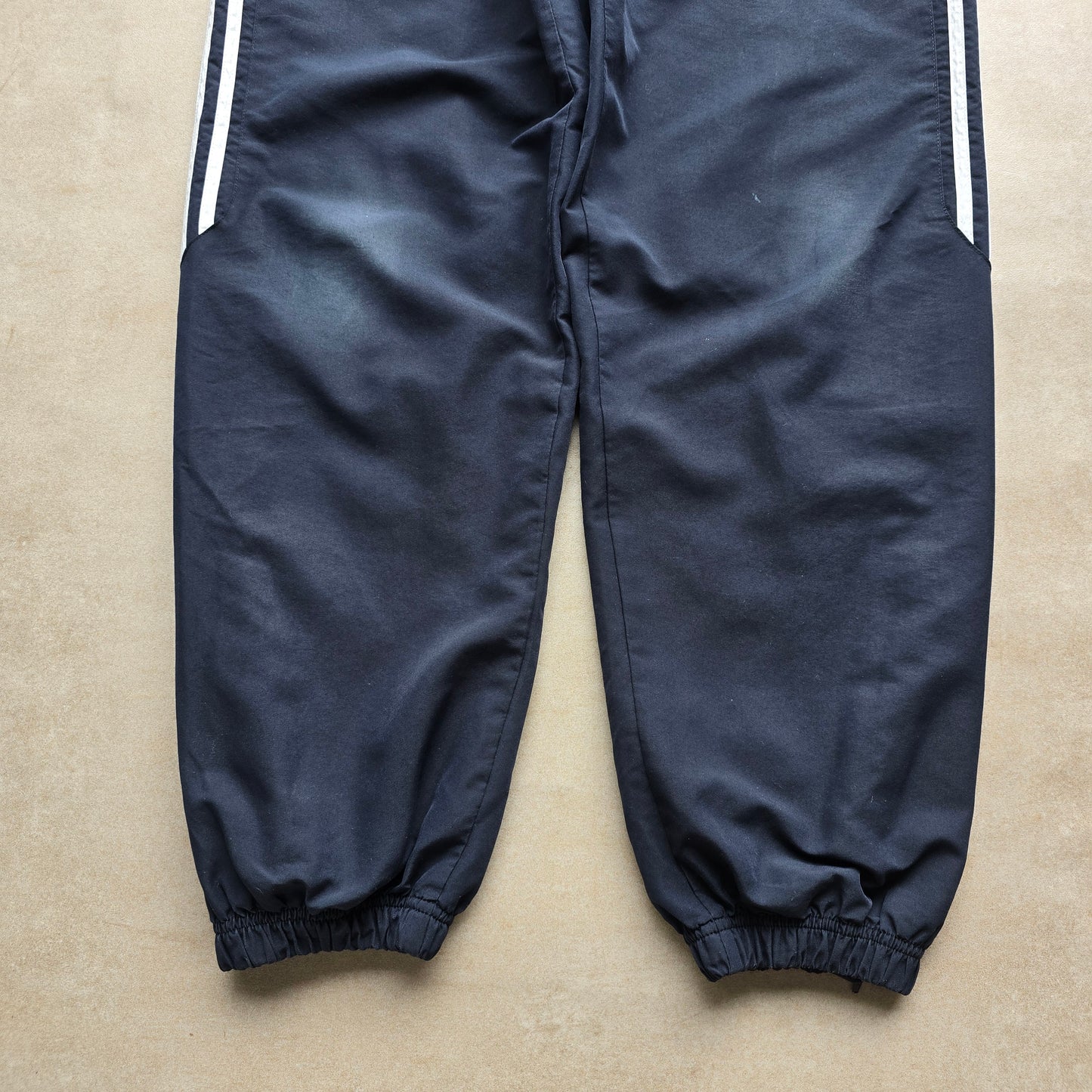 Vintage Adidas 3 Stripe Ankle Zip Track Pants - M
