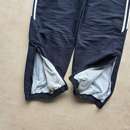 Vintage Adidas 3 Stripe Ankle Zip Track Pants - M