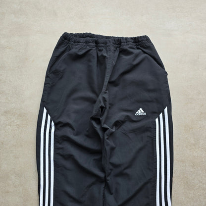 Vintage Adidas 3 Stripe Ankle Zip Track Pants - M/L