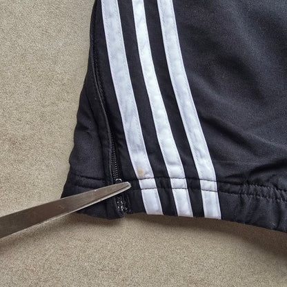 Vintage Adidas 3 Stripe Ankle Zip Track Pants - M/L