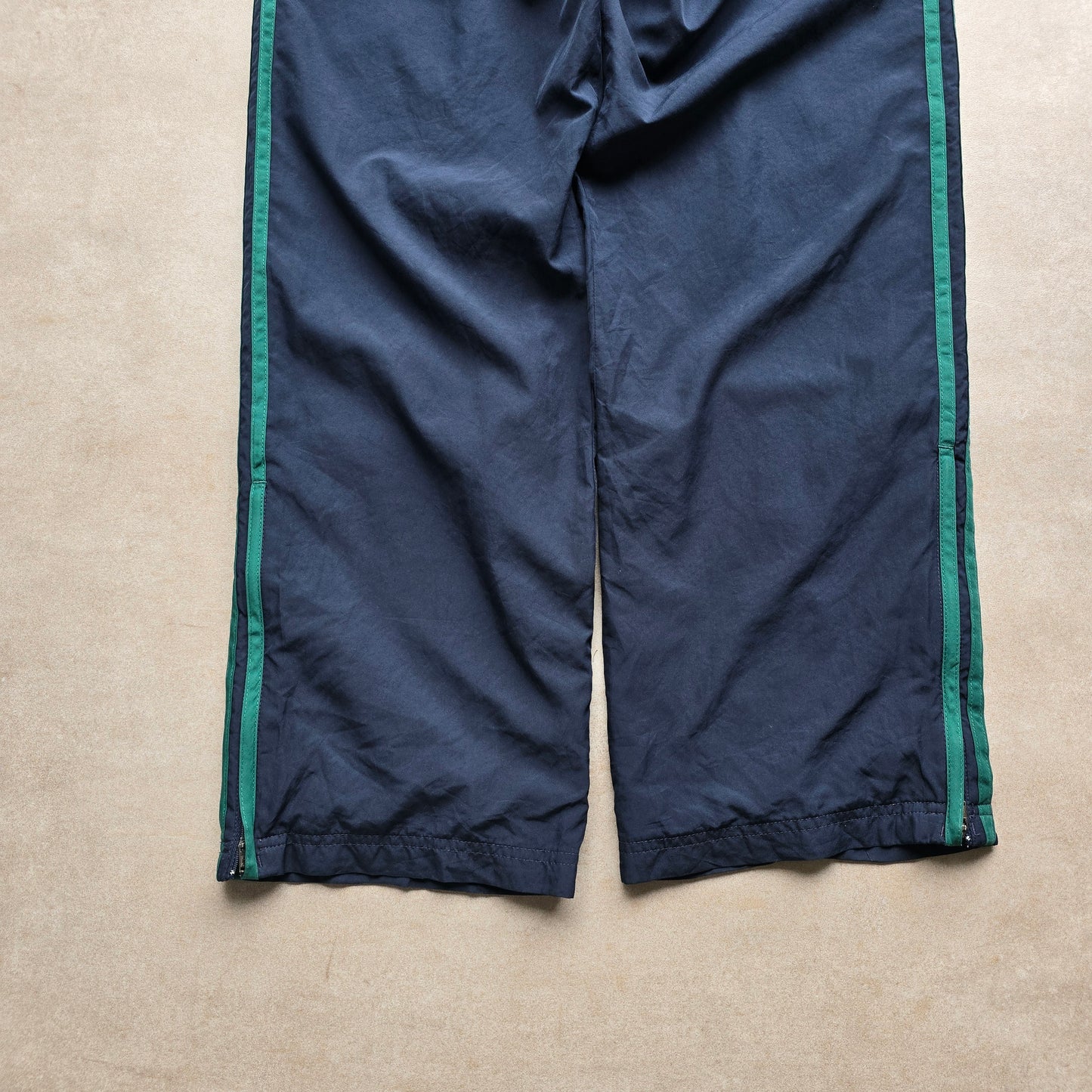 Vintage Adidas 3 Stripe Ankle Zip Track Pants - M