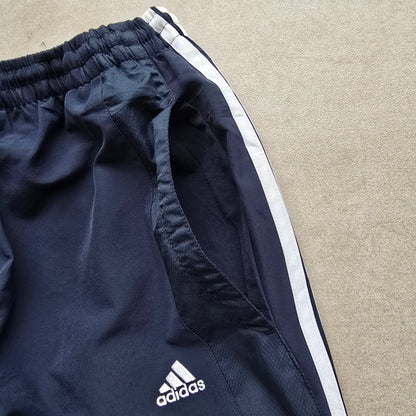 Vintage Adidas 3 Stripe Ankle Zip Track Pants - S