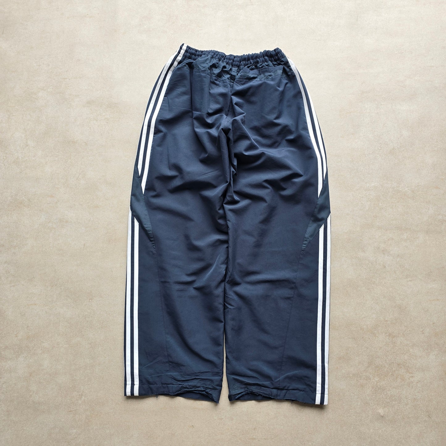 Vintage Adidas 3 Stripe Ankle Zip Track Pants - S